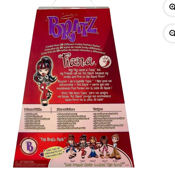 Bratz Original Fashion Doll Tiana Series 3 with 2 Outfits and Poster, Collectors - Picture 5 of 5